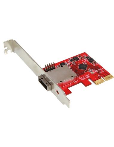 Stardom Tarjeta RAID0-RAID1 1 x Mini-SAS PCIe. SA4-P2