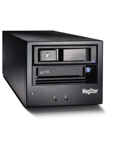 Magstor Unidad LTO7 externo ThunderBolt 3 con slot para disco de 3.5 y 3 años garantía