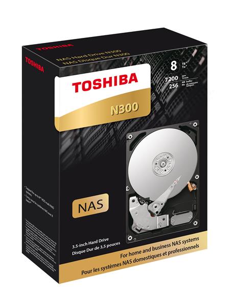 Toshiba N300 NAS 8TB-7200rpm 128MB - Canon Digital Incluido