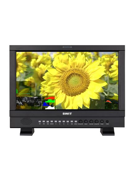 SWIT Monitor Vídeo 17" Studio Monitor with full professional functions, 3G SDI/HDMI, 1920*1080