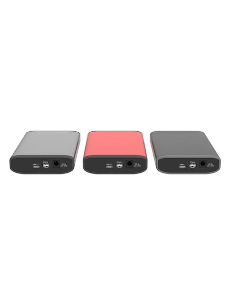 Stardom Disco Portátil USB-C USB3.1 Almacenamiento portátil color Rojo