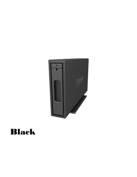 Stardom iTank 1 HDD/SDD USB-C con cable USB-C a USB-A. Color Negro