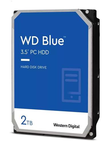WD Blue 2 TB - interno - 3.5" - SATA 6Gb/s - 7200 rpm - búfer: 256 MB