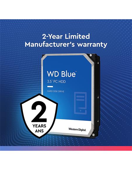 WD Blue 2 TB - interno - 3.5" - SATA 6Gb/s - 7200 rpm - búfer: 256 MB